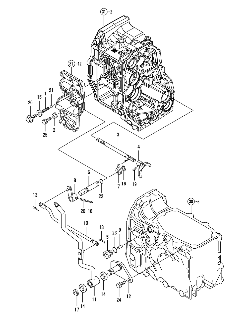 Pto Change Diagram and Parts List for SX3100 54ALB4S727-54ALB4SW727-54ALB4SX727-54ALB4SY727-54ALB4SZ727-54AMB4S727-54AMB4SW727-54AMB4SX727-54AMB4SY727-54AMB4SZ727 Cub Cadet Lawn Tractor